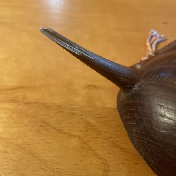 VTG Authentic Japanese Noh Demon Mask "Hannya" - Hand-carved Wood From Japan - Picture 7 of 15